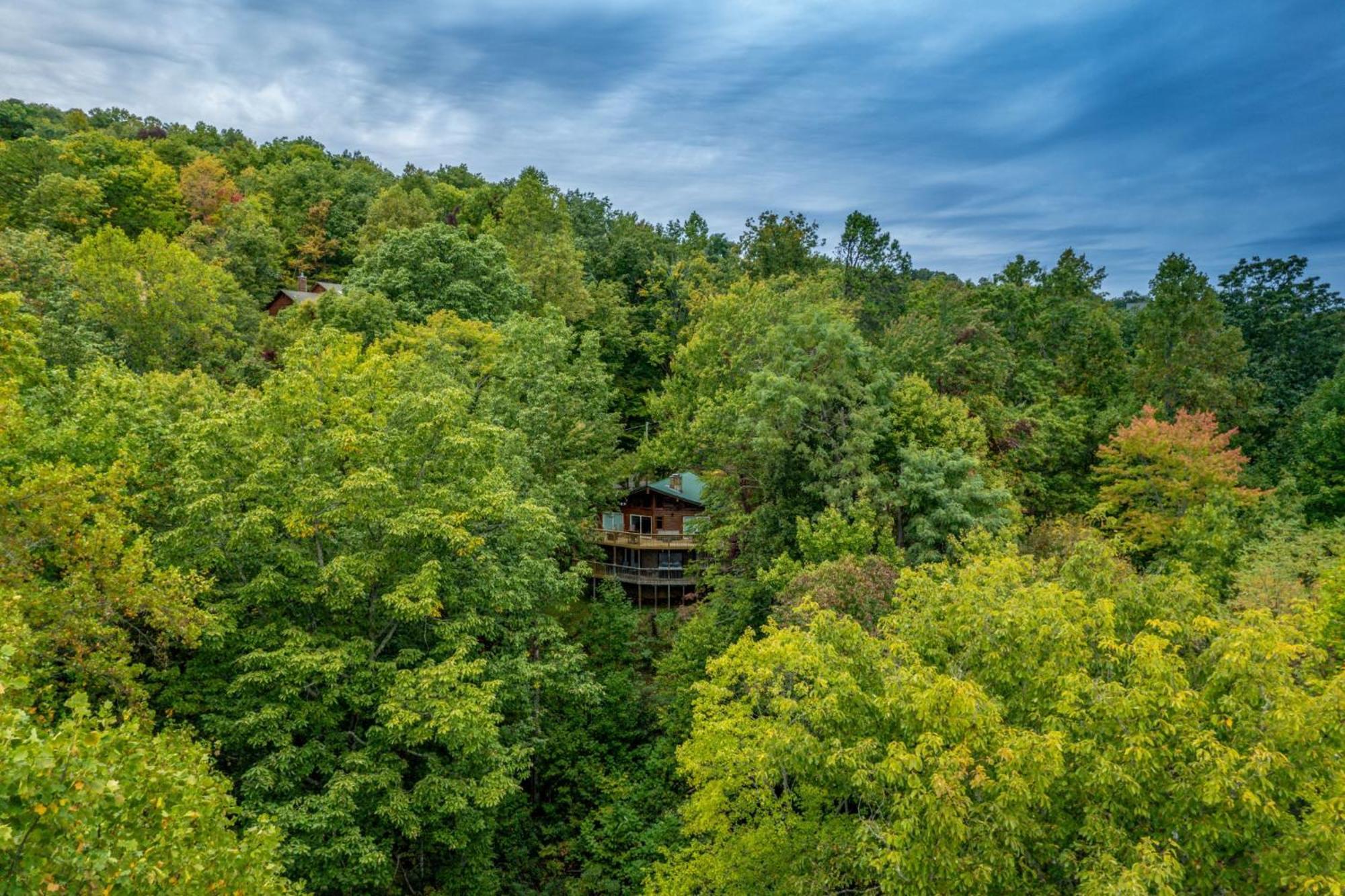 Grand Ole Chalet - Mt Viewsfireplacefirepitarcade Gatlinburg Exterior photo