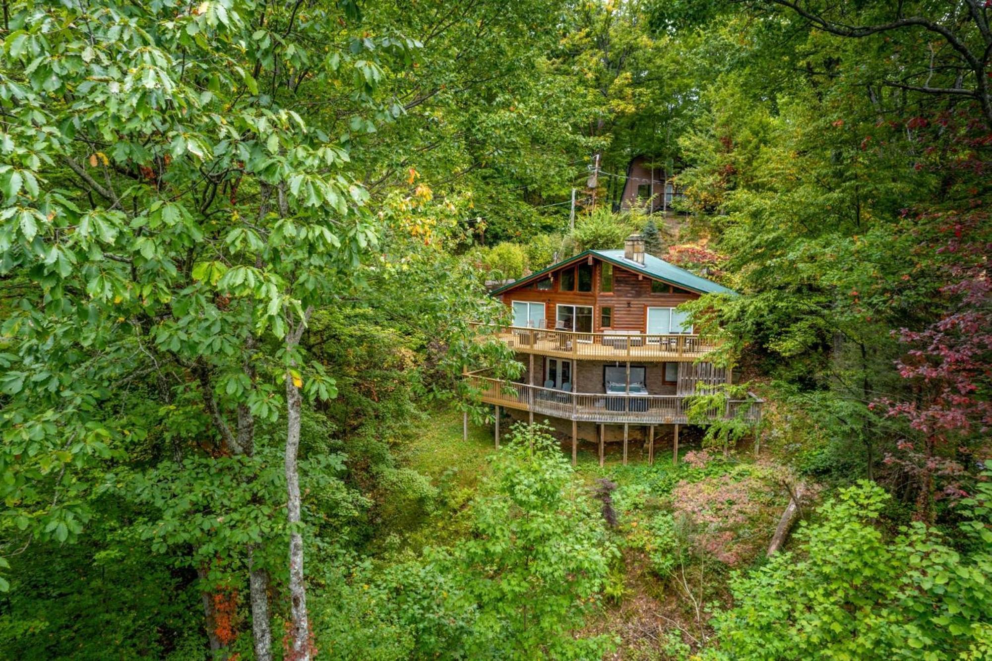Grand Ole Chalet - Mt Viewsfireplacefirepitarcade Gatlinburg Exterior photo